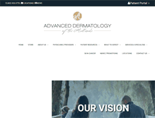Tablet Screenshot of midlandsderm.com